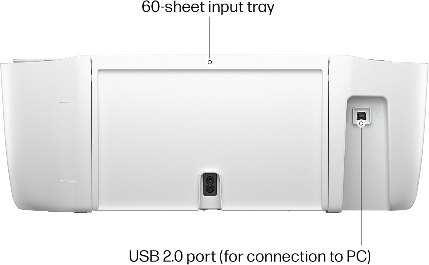 HP DeskJet 2827e All-in-One Printer view 3